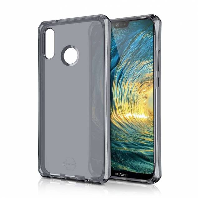 ITSKINS Cover til Huawei P20 Lite Gennemsigtigt Sort