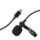 Microfoon Clip-on voor Android met USB-C...