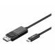 USB-C naar Displayport kabel 4K 60Hz fra...