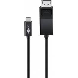  USB-C til Displayport kabel 2m