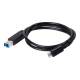 Club 3D USB-c 3.1 naar USB 3.0 Type B 1m