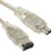 Firewire 4pin naar 6pin - 5 meter