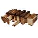 Puzzelbox van hout met 2 geheime lades v...