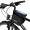 Wozinsky waterdichte pannier fietstas met iPhone houder voor het frame - 1,5l