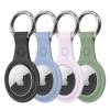 DUX DUCIS AirTag-houders voor sleutelhangers van siliconen - 4-pack.