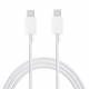 USB-C kabel 60W - 1m - Wit