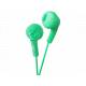 JVC Gumy in-ear oortelefoons - Groen