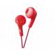 JVC Gumy in-ear oortelefoons - Rood