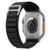 Apple Watch Ultra nylon Loop band 44/45/46/49mm - Zwart