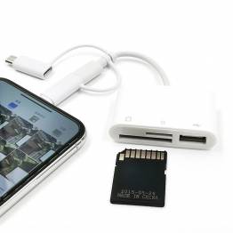  USB-C & USB til SD/MicroSD 5gbps adapter Ugreen