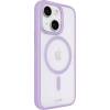 HUEX PROTECT iPhone 14 6.1" hoesje - Lavendel