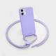 HUEX PASTELS (NECKLACE) iPhone 12 Mini cover - Violet