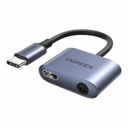 USB-C til Mini jack 3.5mm og USB-C goobay