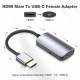 HDMI naar USB-C 3.1 Adapter - 4K/60Hz