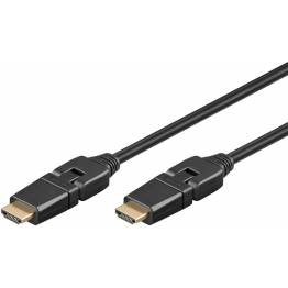 USB-C naar HDMI kabel in grijs van 1,8m Choetech.