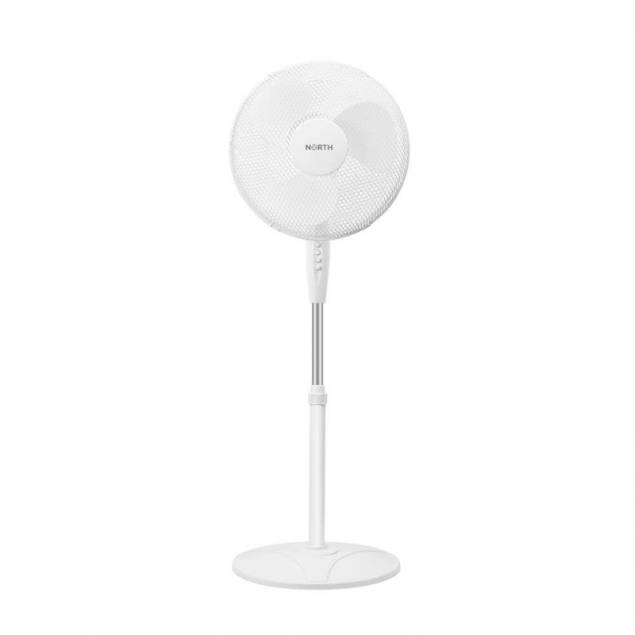 NORTH Vloerventilator Ø40cm - hoogte 102 - 120 cm