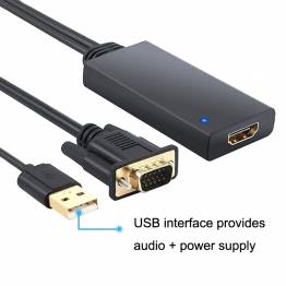  HDMI naar VGA kabel - 1,8m