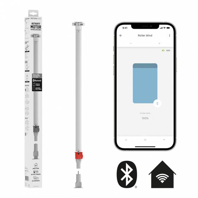 MotionBlinds Retrofit Motor for Roller Blinds with Bluetooth