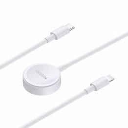 USB-C kabel met iPhone-oplader en Apple Watch-oplader van Joyroom.