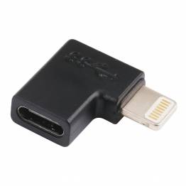 2-in-1 USB-C naar Lightning en USB-C adapter stekker.