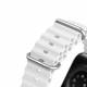 Siliconen band voor Apple Watch 38/40/41mm - Wit