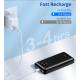 Krachtige Baseus powerbank 65W MacBook-oplader - 30.000mAh - Zwart