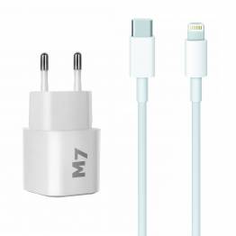  MFi USB-C til Lightning og en 18W oplader til iPhone