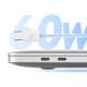 M7 robuuste Mac / iPhone / USB-C PD 100W oplaadkabel - wit - 1m