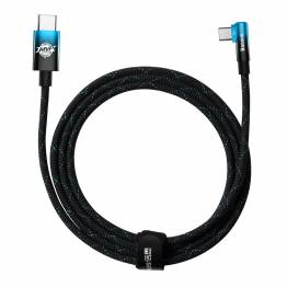 Baseus MVP stevig USB naar Lightning kabel met hoek - 2m - Rood