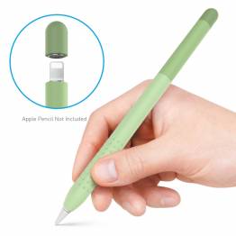  Apple Pencil 1 siliconen hoesje van Stoyobe - groene gradiënt