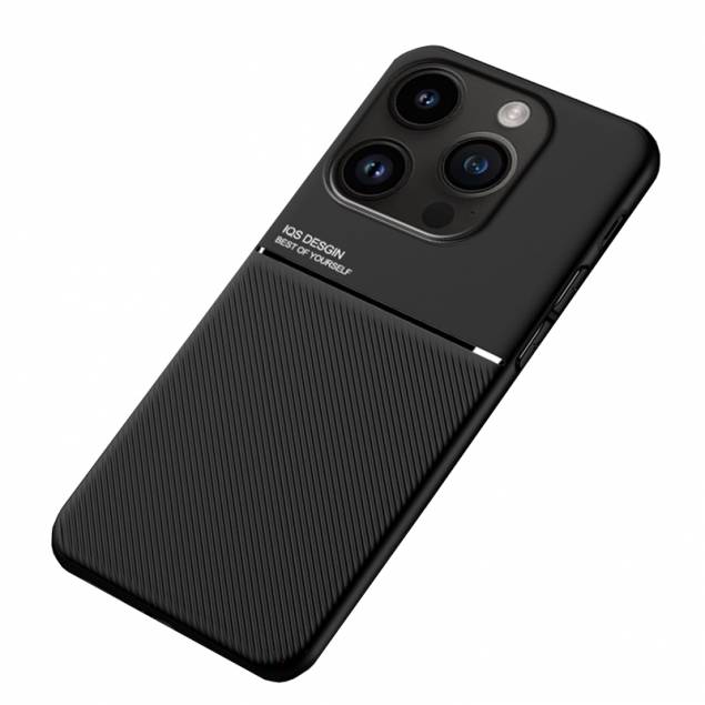 iPhone 15 Pro hoesje van IQS Design - Zwart