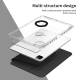 Draaibare iPad Pro 12,9" 2018-2022 hoes met Pencil vak - Zwart