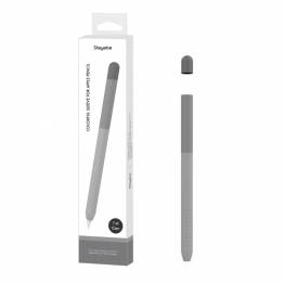 Apple Pencil 1 siliconen hoesje van Stoyobe - groene gradiënt
