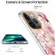 Beschermende iPhone 13 Pro Max hoes met vingerhouder - Roze gardenia