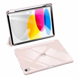  DUX DUCIS Toby iPad 10,9" 2022 (10e generatie) hoes met potloodvak - Roze