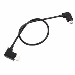 USB-C naar Micro USB-kabel voor DJI MAVIC PRO & SPARK drones - 30 cm