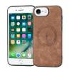 iPhone 7/8/SE 20/22 MagSafe hoesje in bruin lederlook