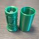 Puzzeldoos cilinderlabyrint voor spelen en geocaching - 3D-geprint - Groen