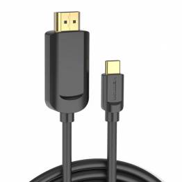 Vention USB-C naar HDMI-kabel - 4K@30Hz - 1,5m