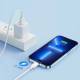 Joyroom USB naar Lightning kabel - 1m - Wit