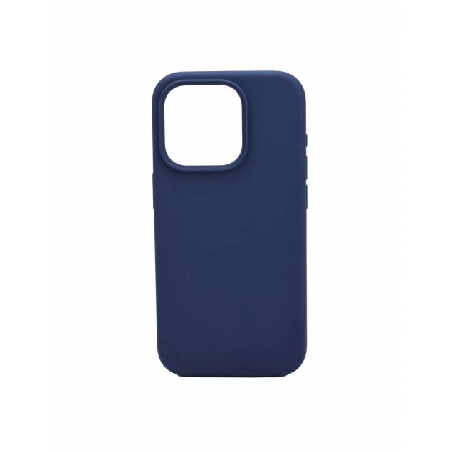 iPhone 15 Pro silikone cover - Mørkeblå