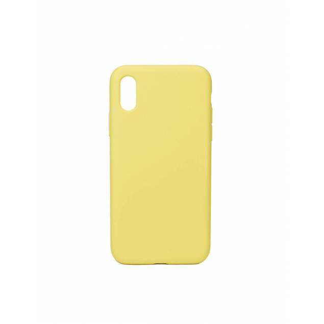 iPhone X / XS silikone cover - Gul