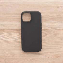  iPhone 15 silikone cover - Sort