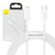 Baseus Superior USB-C naar Lightning kabel - 2m - Wit