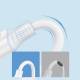 Joyroom USB naar Lightning kabel - 1m - Wit