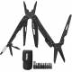 NexTool Black Knight multitool 11-in-1 met 9 bits - Zwart