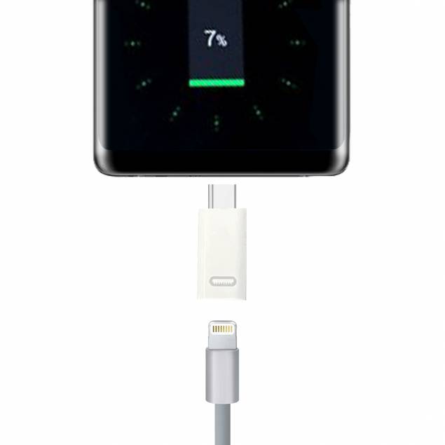 Adam Elements USB-C til Lightning kabel MFi 2m sort