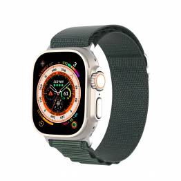 Apple Watch Ultra nylon Loop band 42/44/45/49mm - Olijfgroen