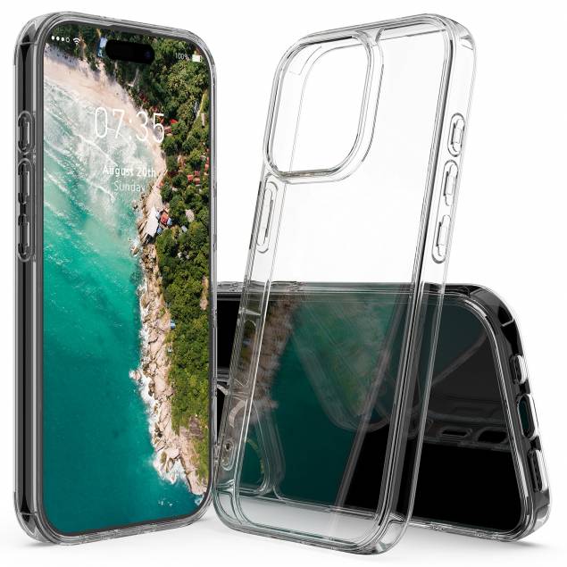 Beschermend iPhone 16 Pro hoesje - Doorzichtig