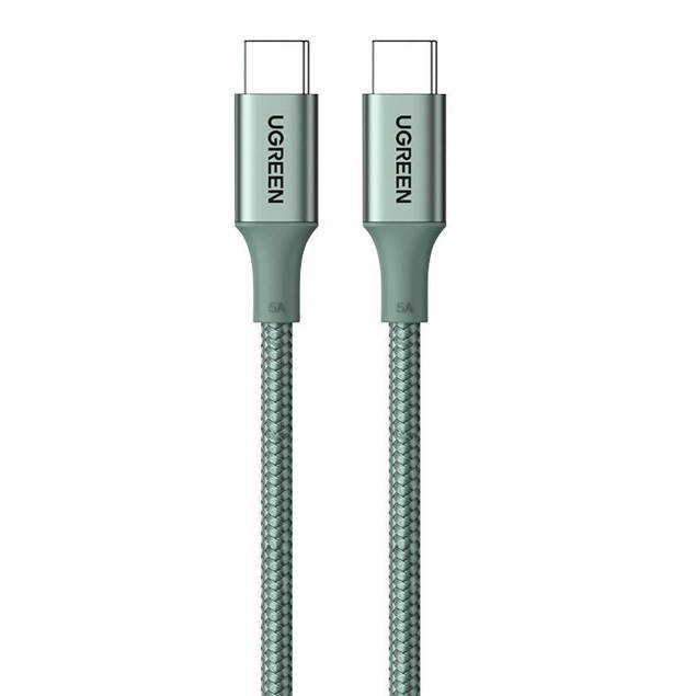 Ugreen robuust USB-C oplaadkabel - 1m - 100W PD - Groen